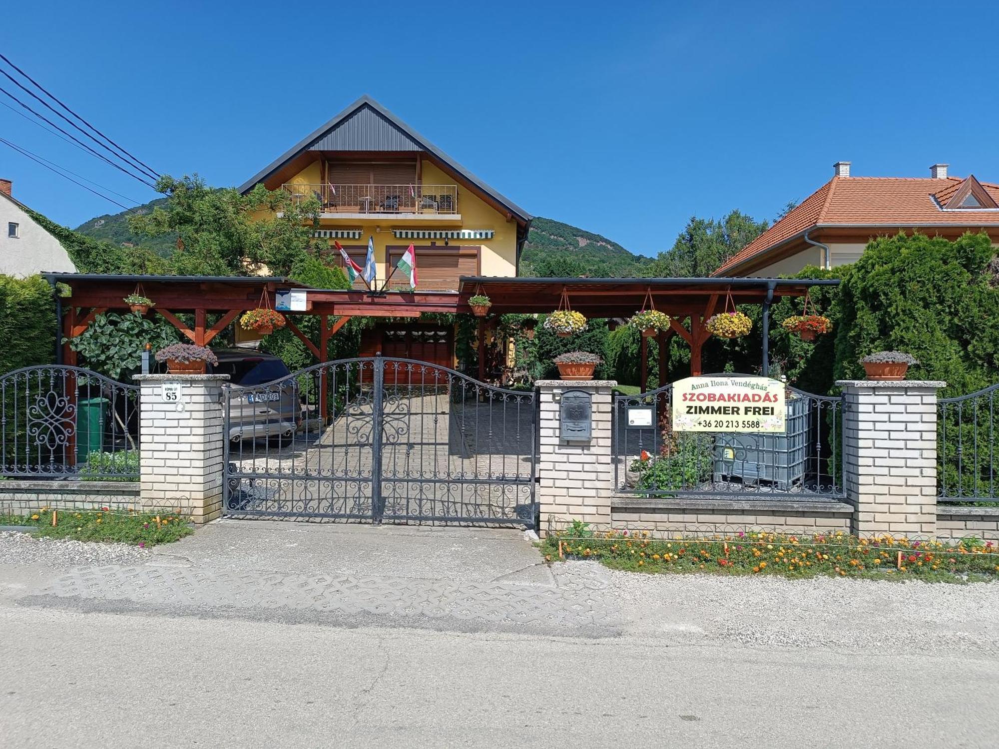 Anna Ilona Vendégház Badacsonytomaj Exterior foto